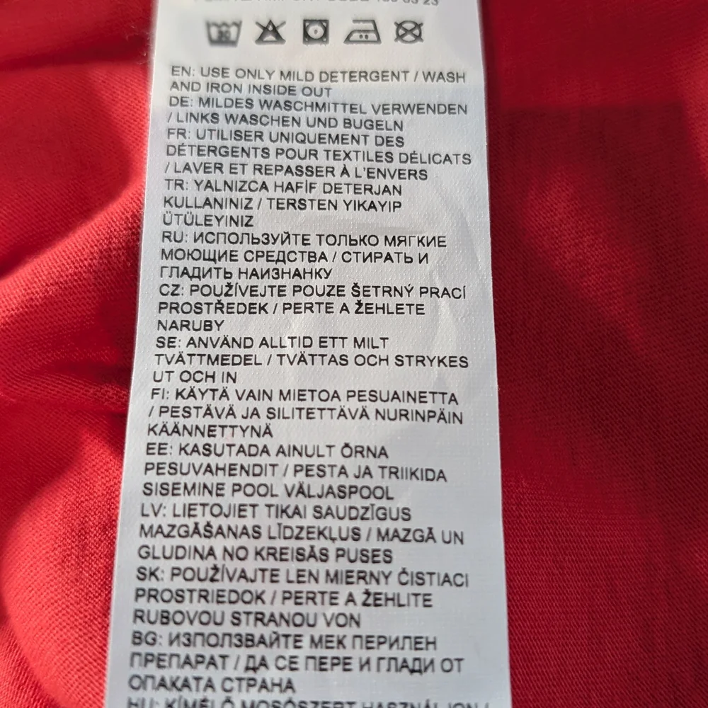 Puma Red Men's Short Sleeve Graphic Tee with Italian Stripe - Picture 11 of 16